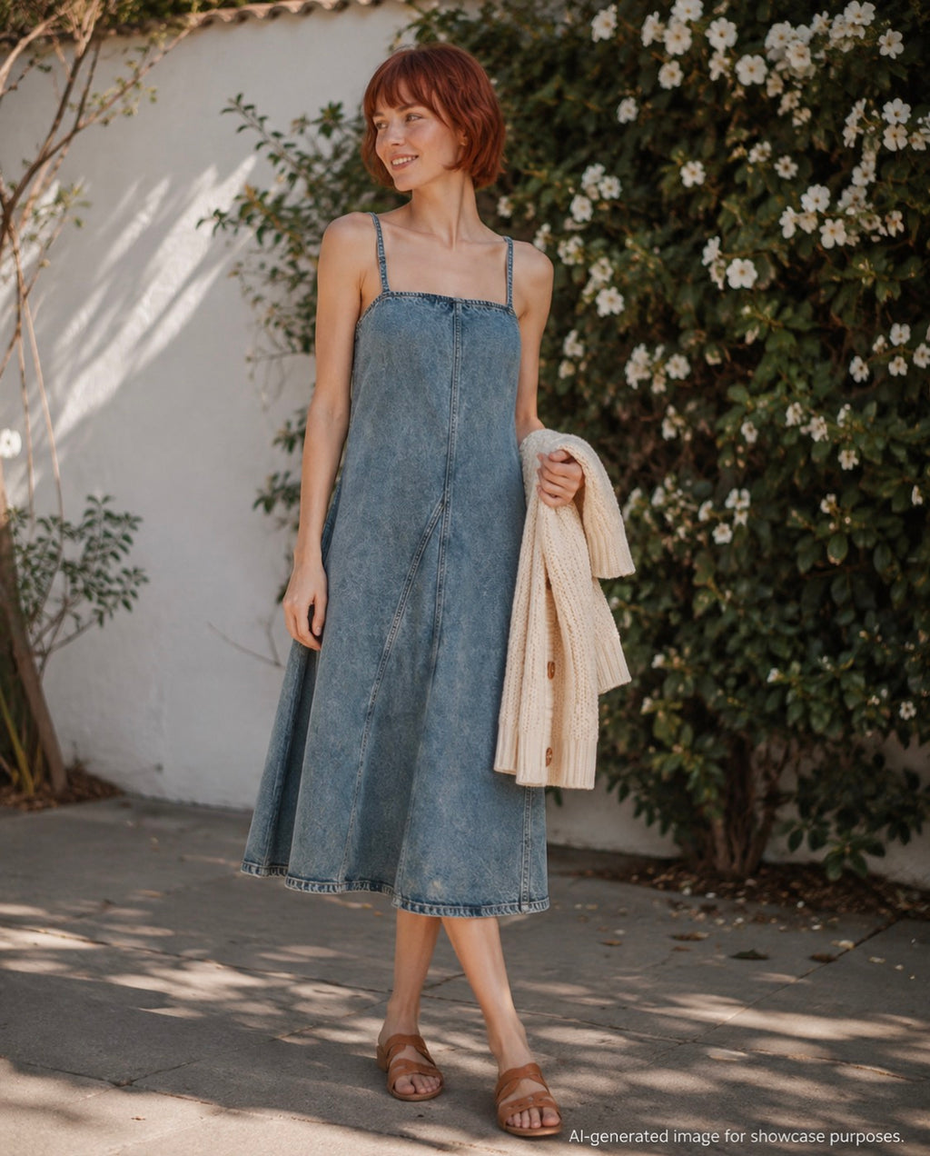 Soft Denim Zara Dress Size Small