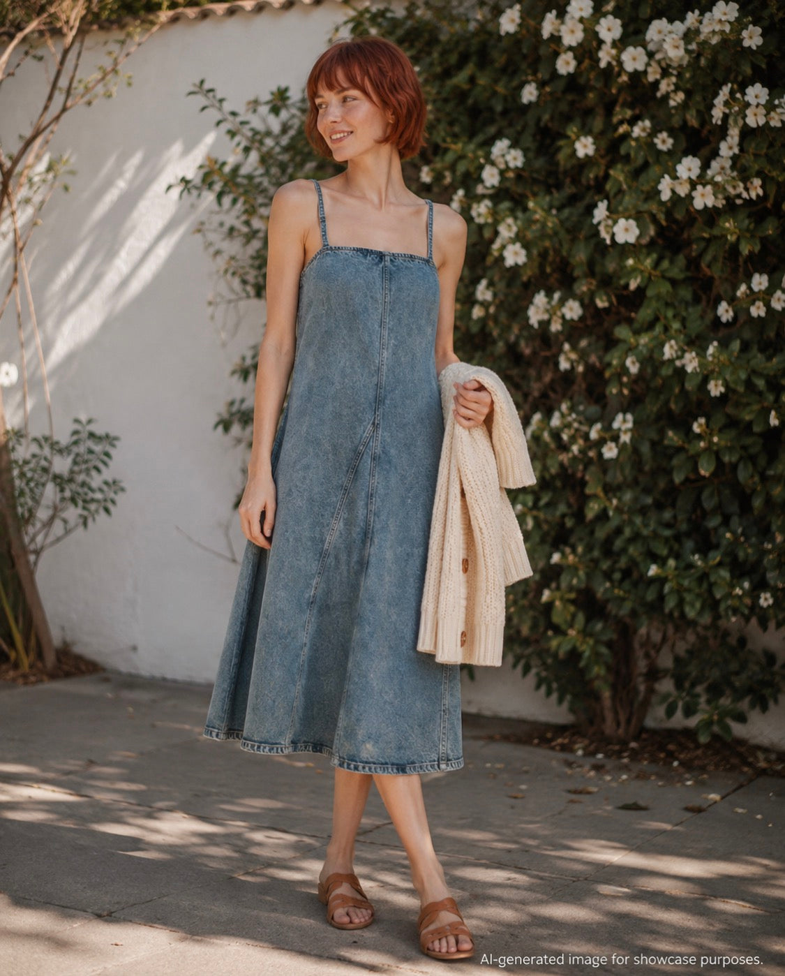 Soft Denim Zara Dress Size Small