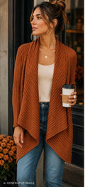 Autumn Must-Have Long Cardigan Size Small