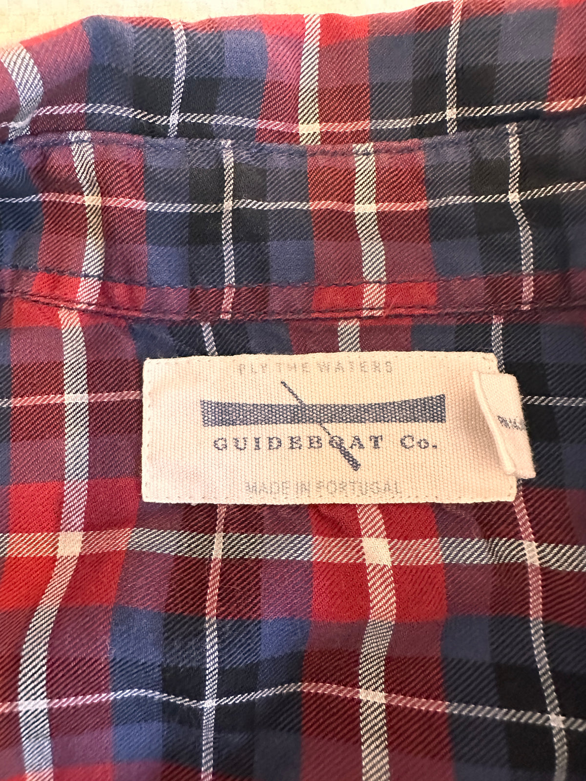 Polished Plaid Button Down Size S