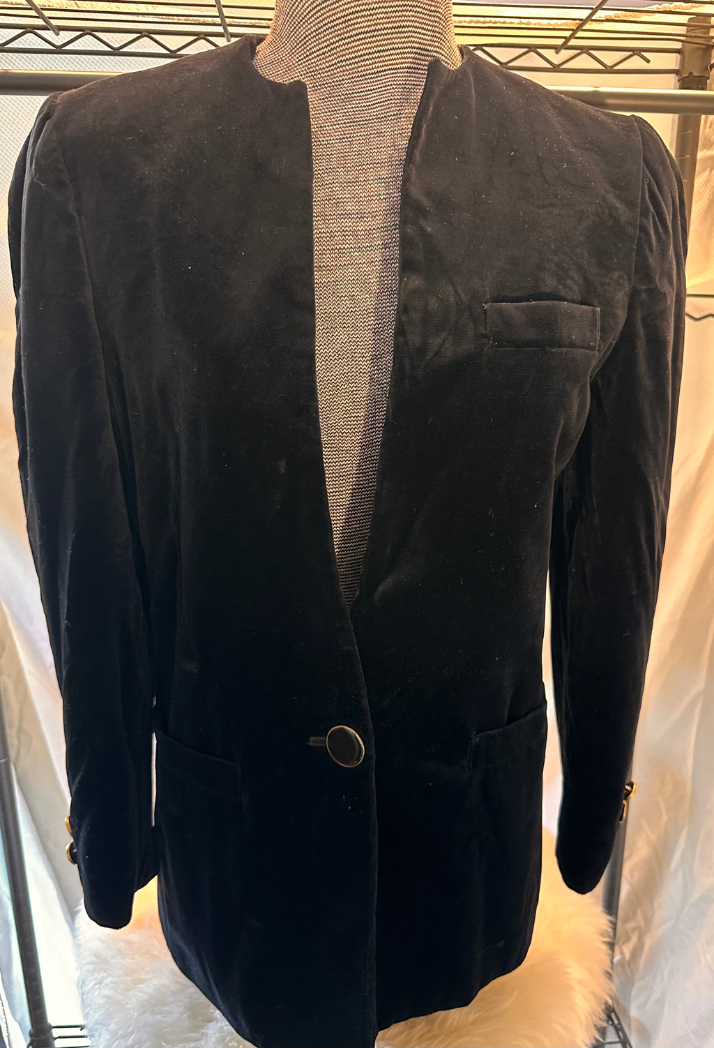 Divine 2010's Velvet Blazer