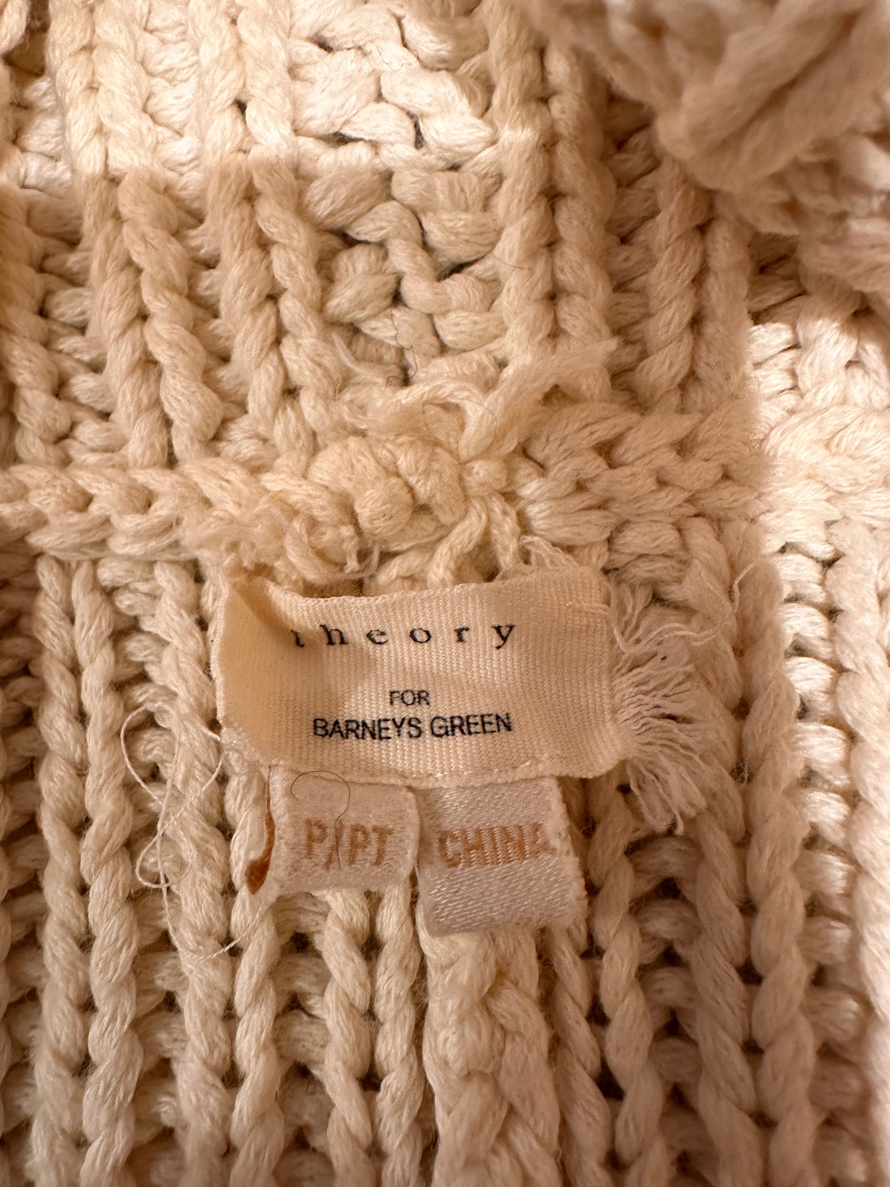 Creamy, Soft Theory Vest Size X-Small