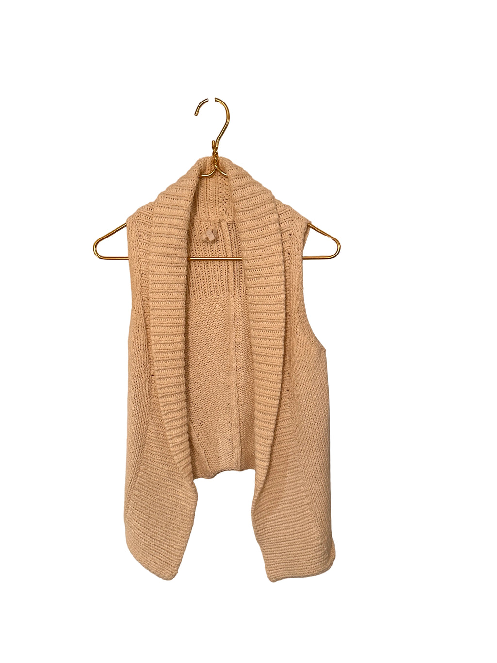 Creamy, Soft Theory Vest Size X-Small