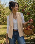 Creamy, Soft Theory Vest Size X-Small