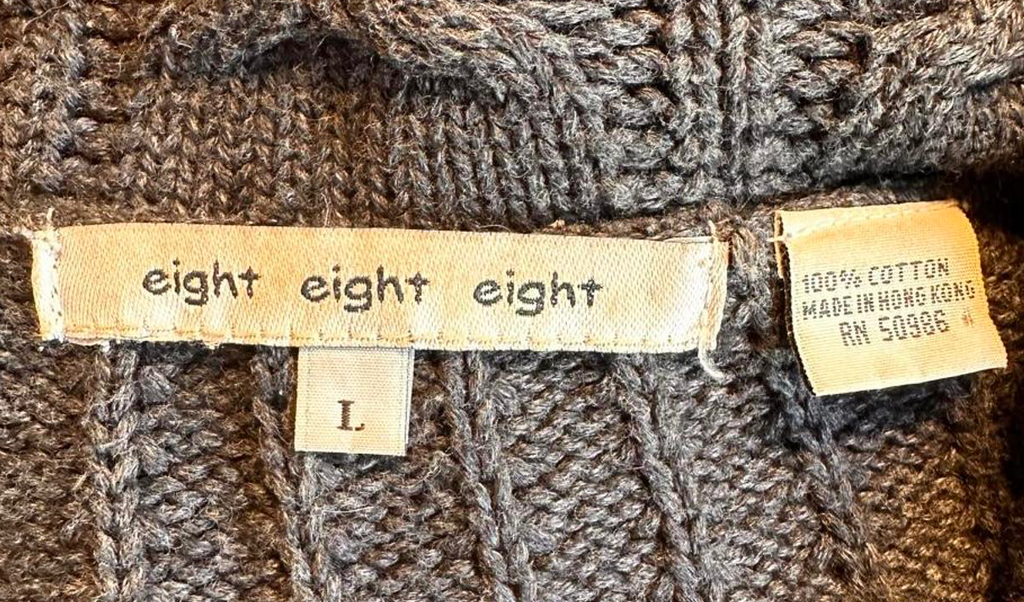 Chunky Knit Gray Sweater