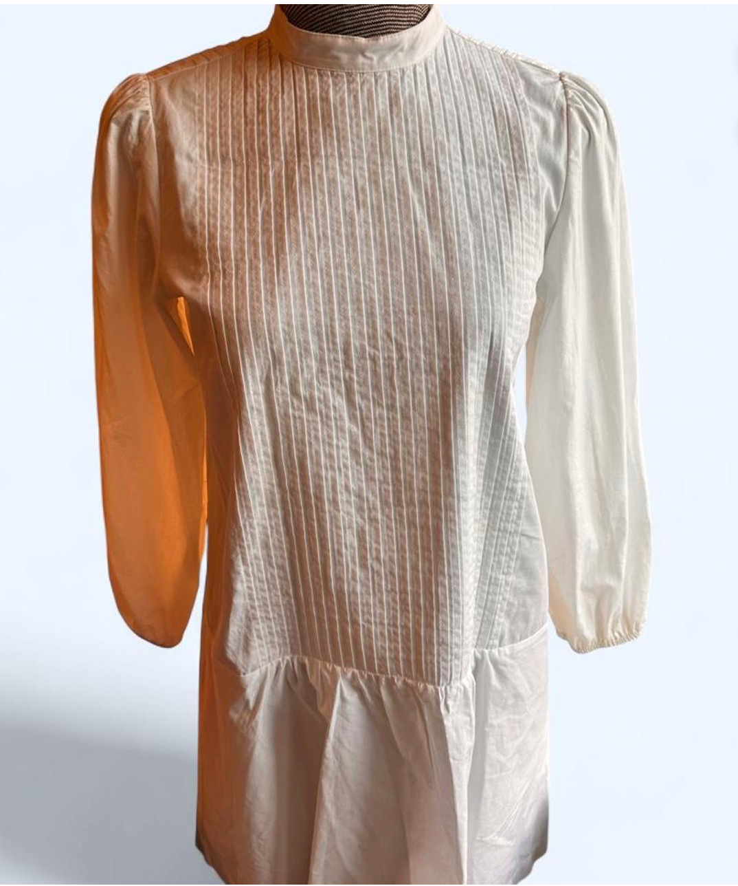 Simple, White Zara Dress in Pure White