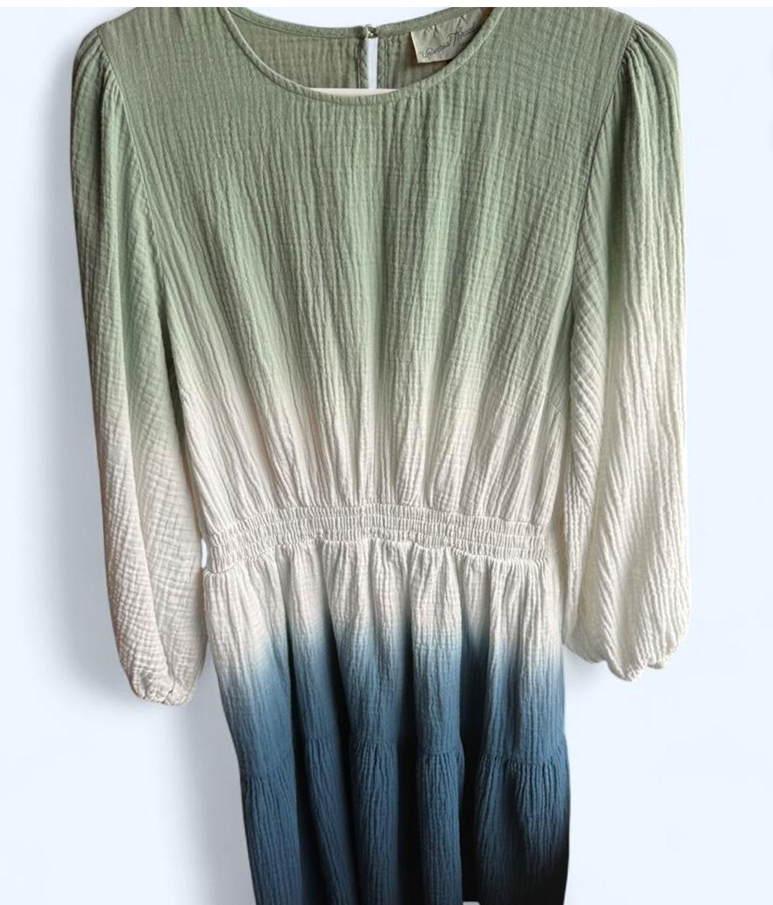 Whimsical Cotton Ombre Dress
