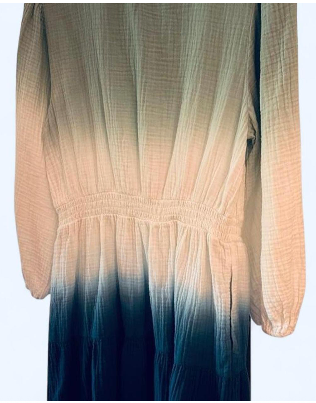 Whimsical Cotton Ombre Dress