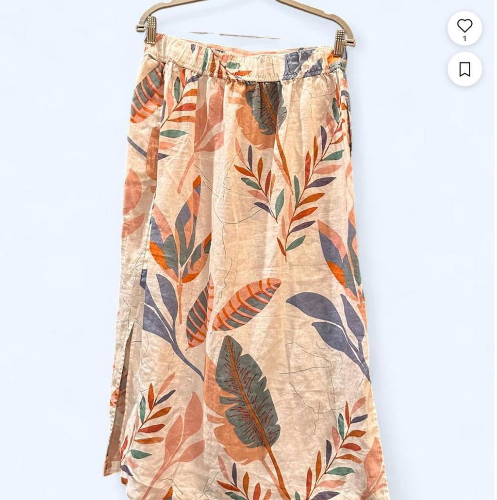Fun and Flirty Linen Skirt
