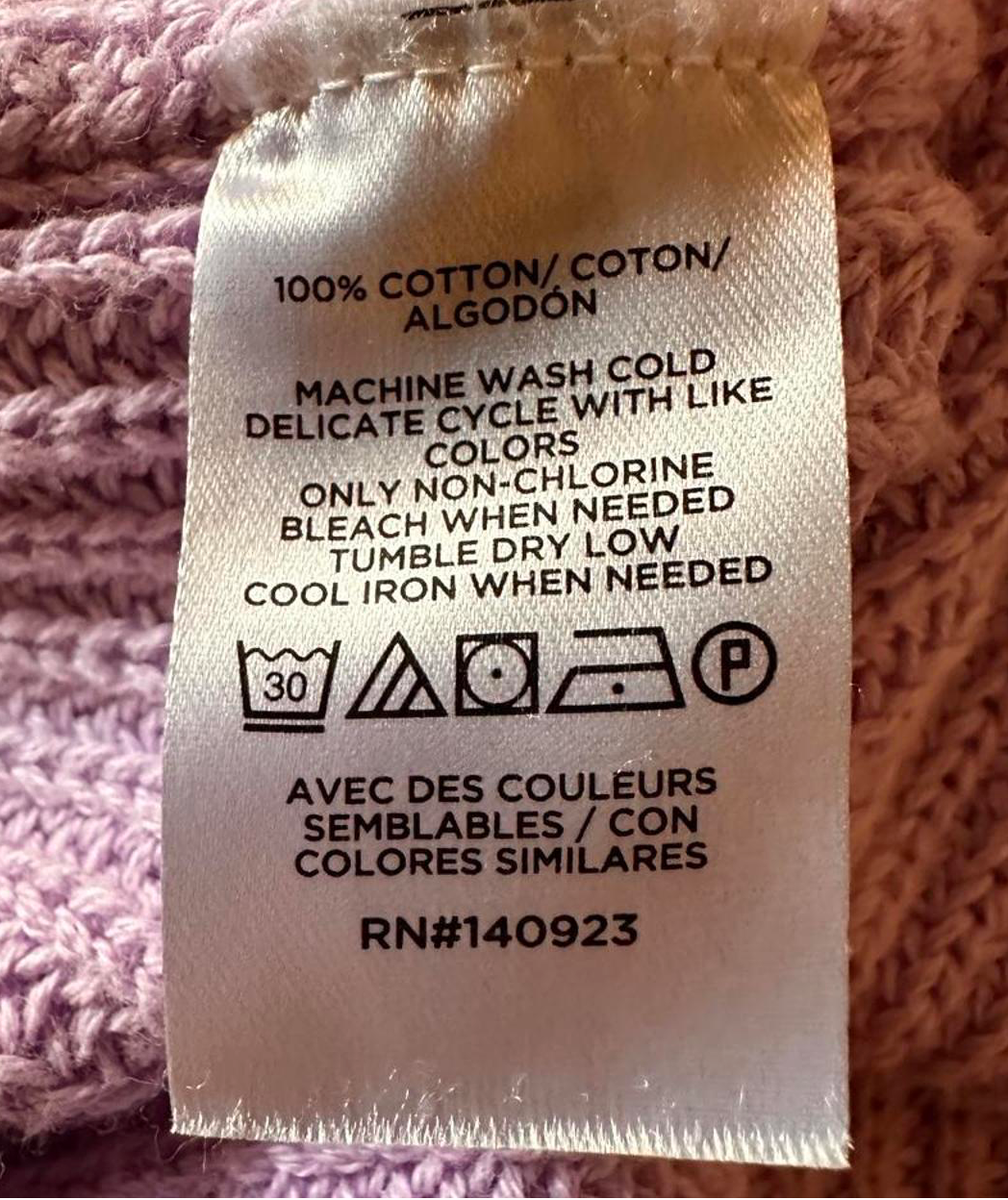 Lovely Lilac Knit Tank