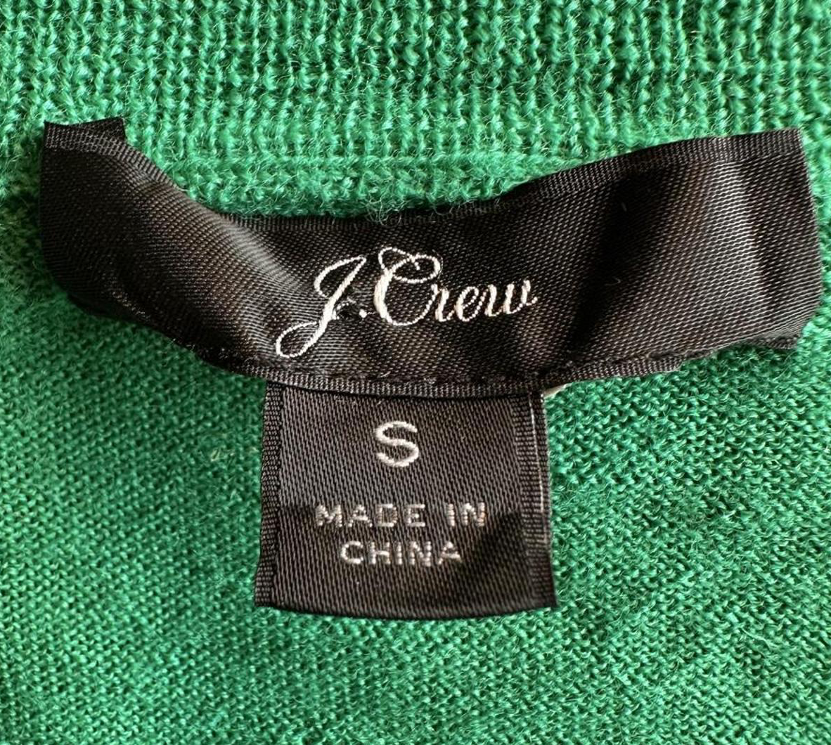 Vibrant Green Merino Wool Sweater