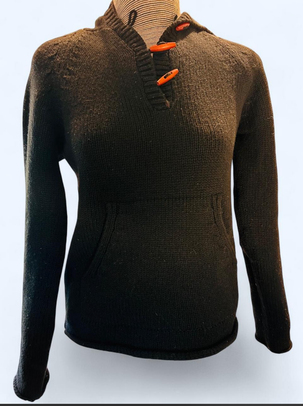 Vintage Banana Republic Wool Sweater Hoodie