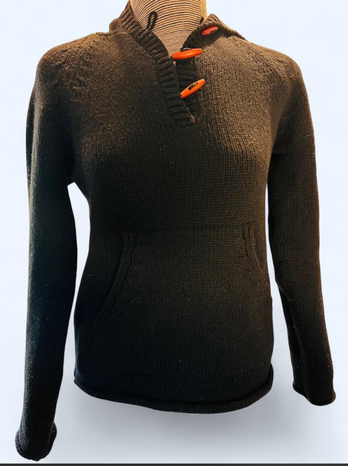 Vintage Banana Republic Wool Sweater Hoodie