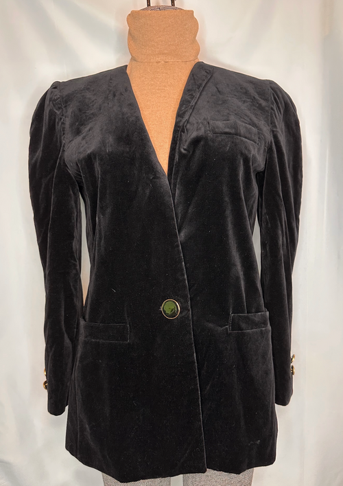 Divine 2010's Velvet Blazer Size 8